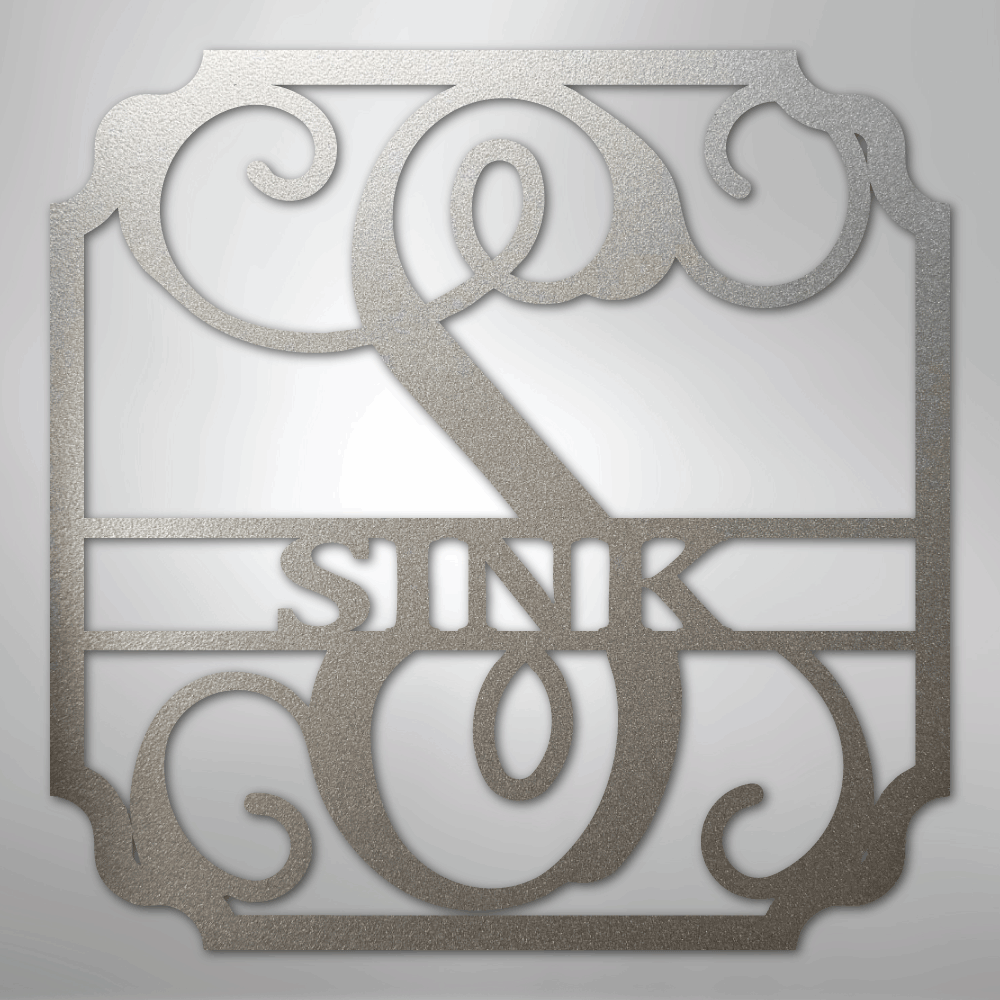 Classic Family Name - Steel Sign