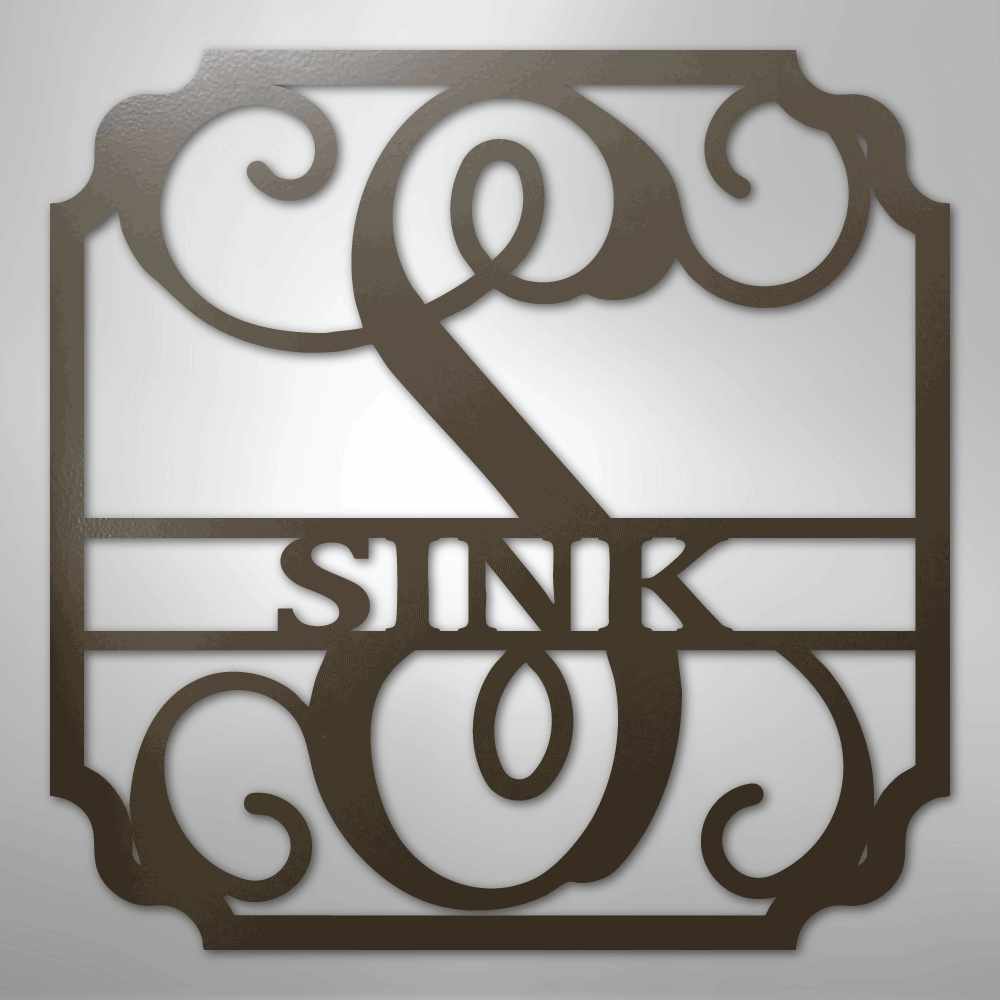 Classic Family Name - Steel Sign