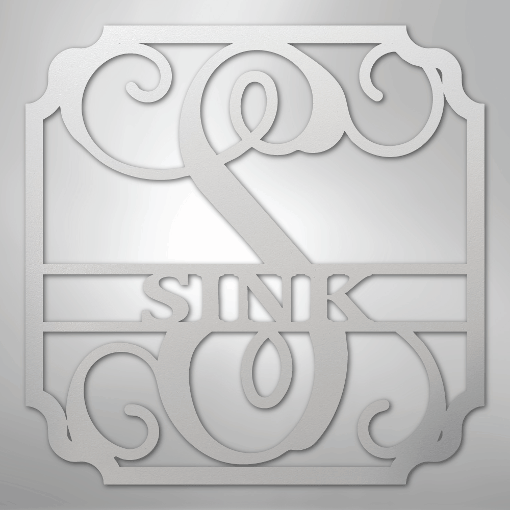 Classic Family Name - Steel Sign