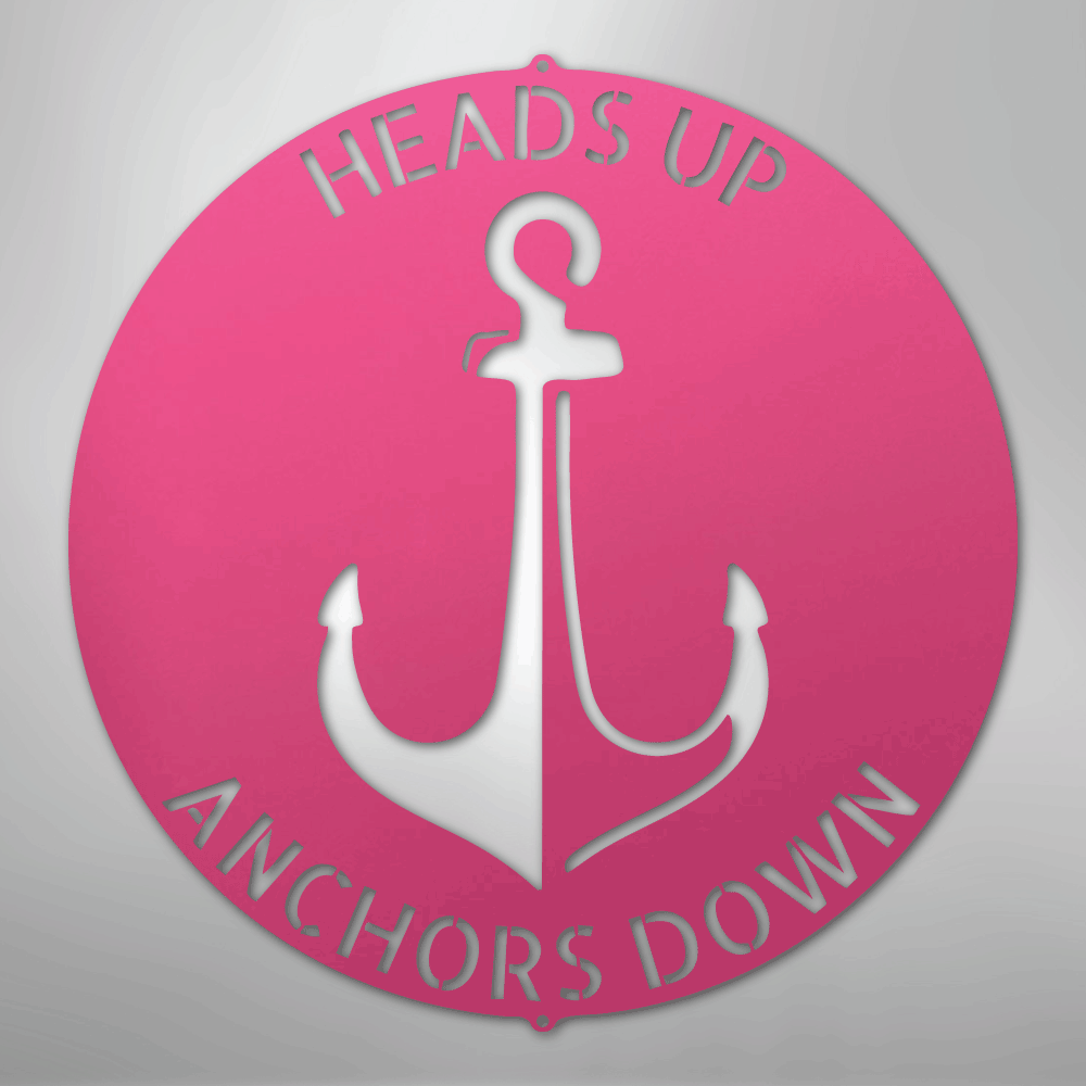 Anchor Plaque - Steel Sign