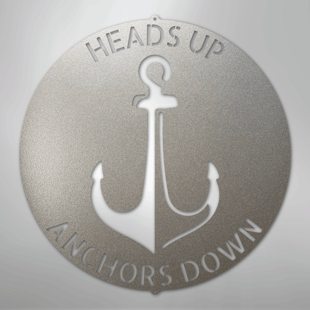 Anchor Plaque - Steel Sign