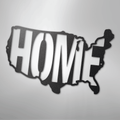 USA Home - Steel Sign