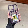 Luxury Magnetic Shockproof Phone Case For iPhone 16 17 15 14 13 12 11 Pro Max Funda For Magsafe Stand Glass Lens Protector Cover