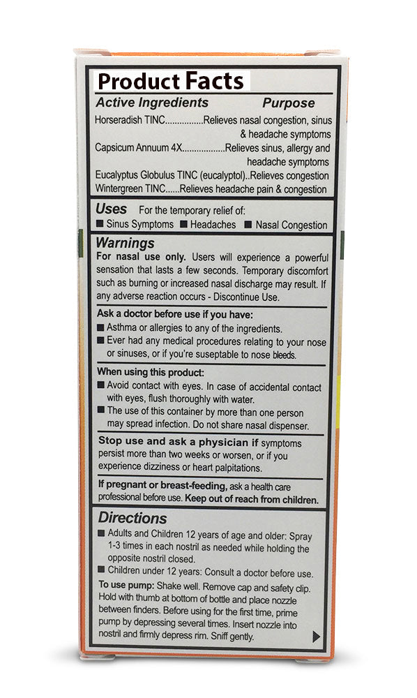 Sinus Plumber Natural Nasal Spray | Fast Sinus & Allergy Support