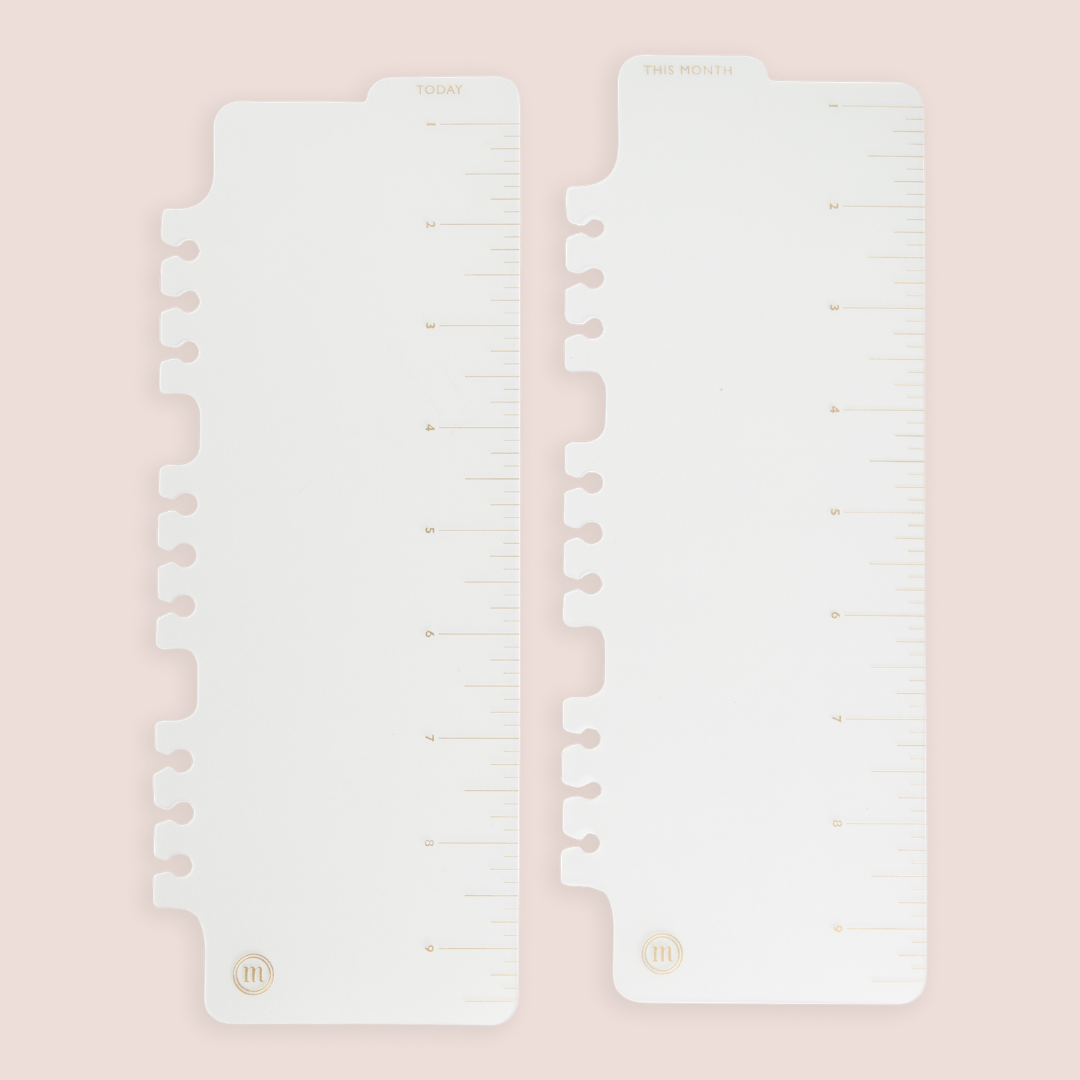 Snap-In Bookmarks for Spiral Planners (2 Pack)