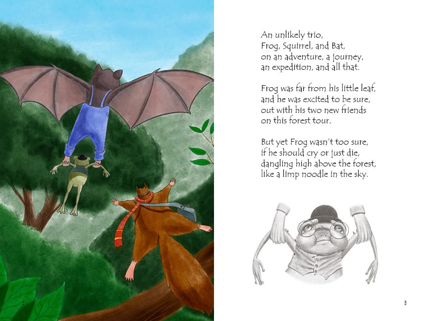 Frog: Finds His Courage, Book Two