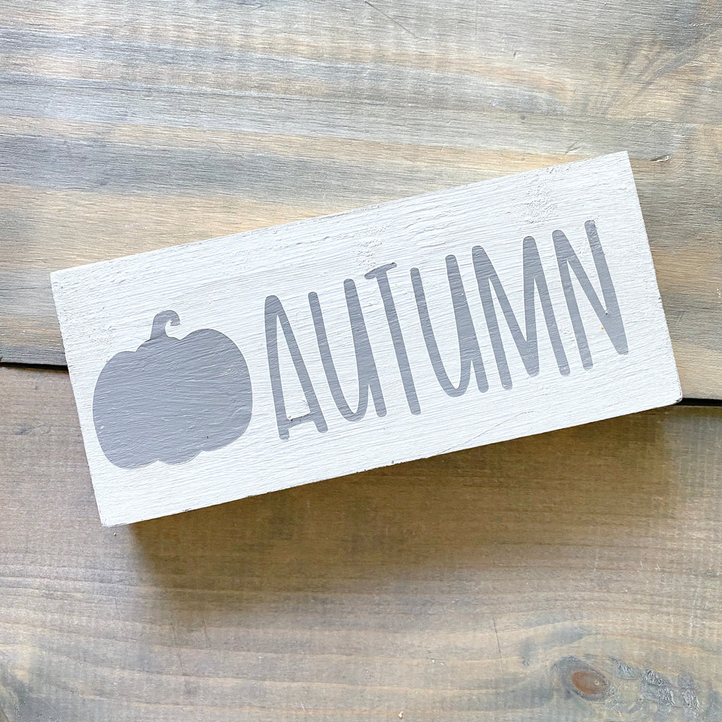 Autumn Pumpkin Falll Sign