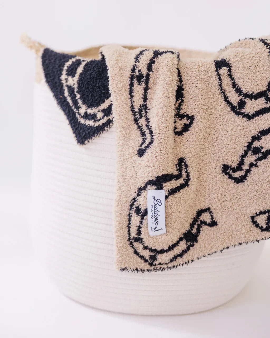 Saddle Down Baby Blanket