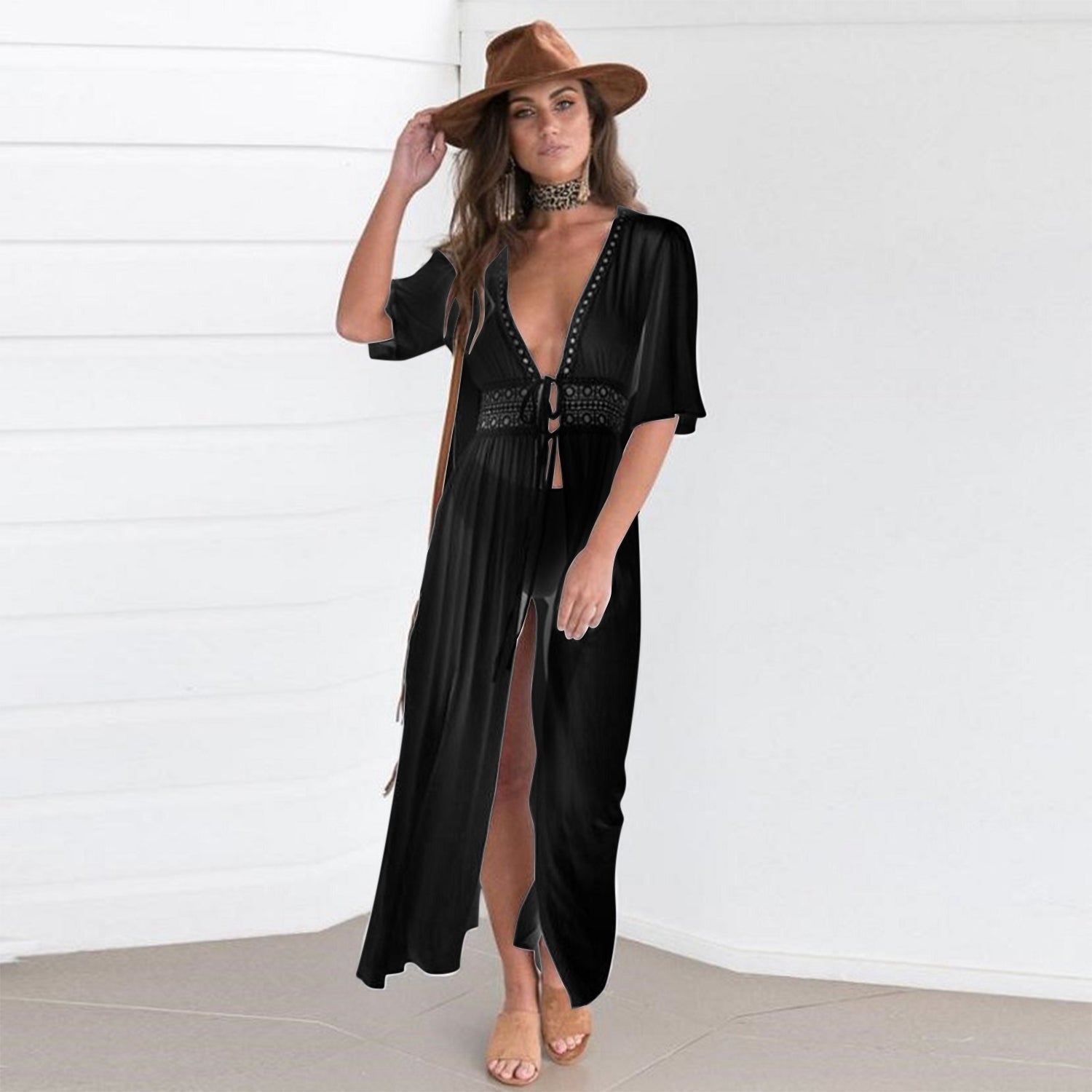 Women Lace Bathing Suit Long Sexy Bikini