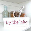 By the Lake Sign