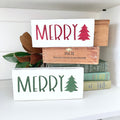 Merry Christmas Tree Sign