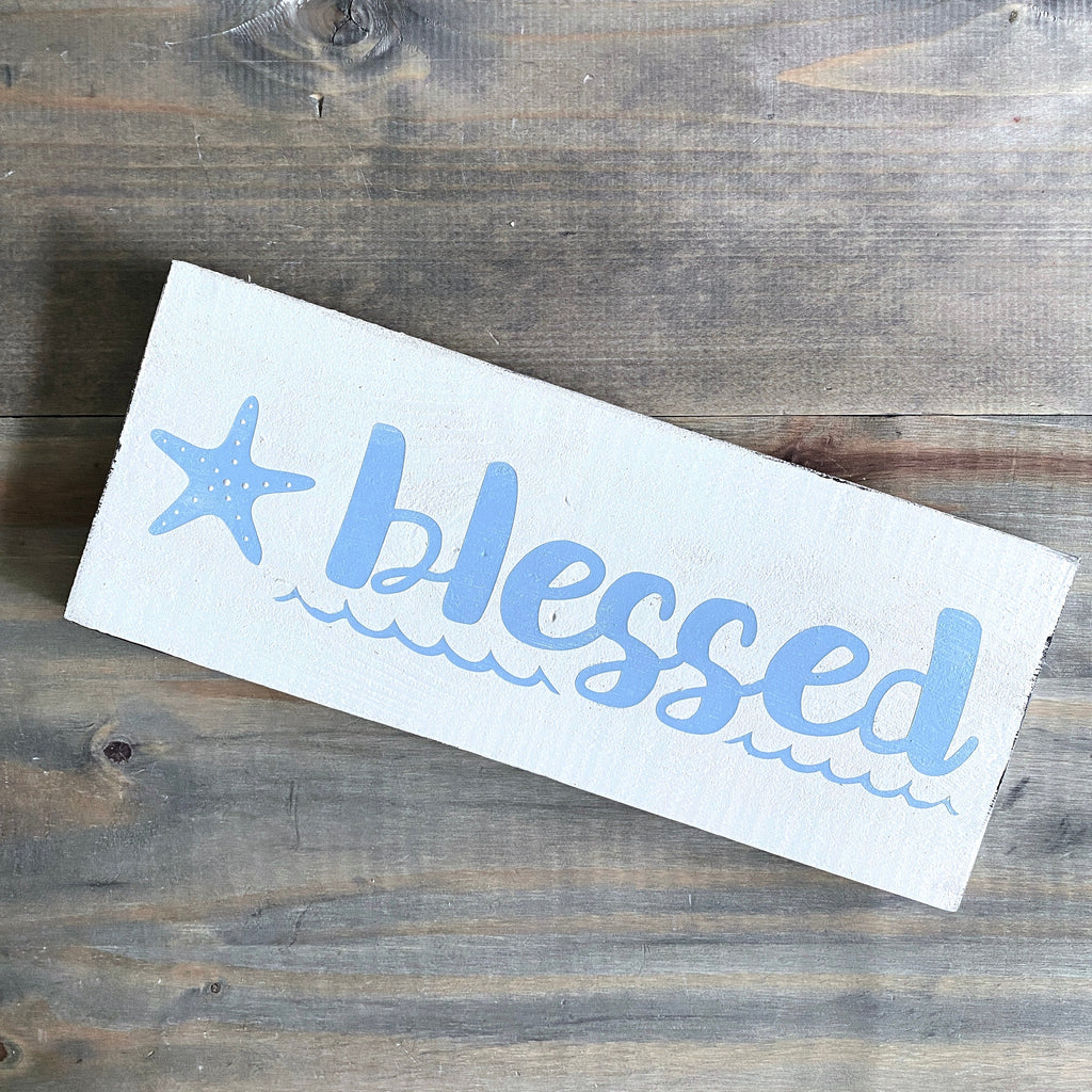 Blessed Starfish Sign