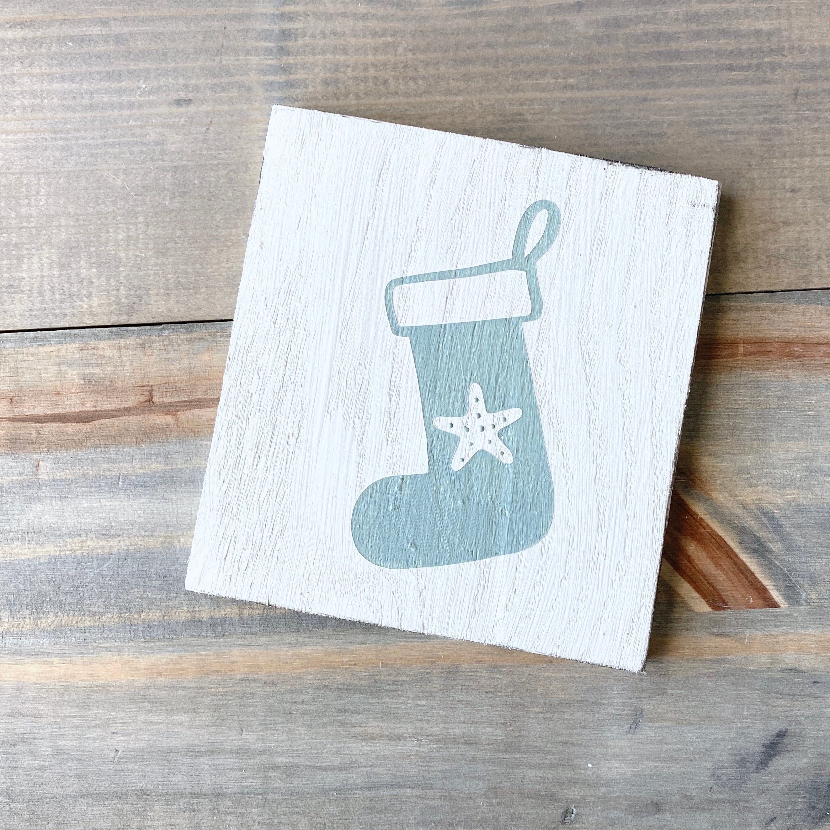 Starfish Stocking Sign