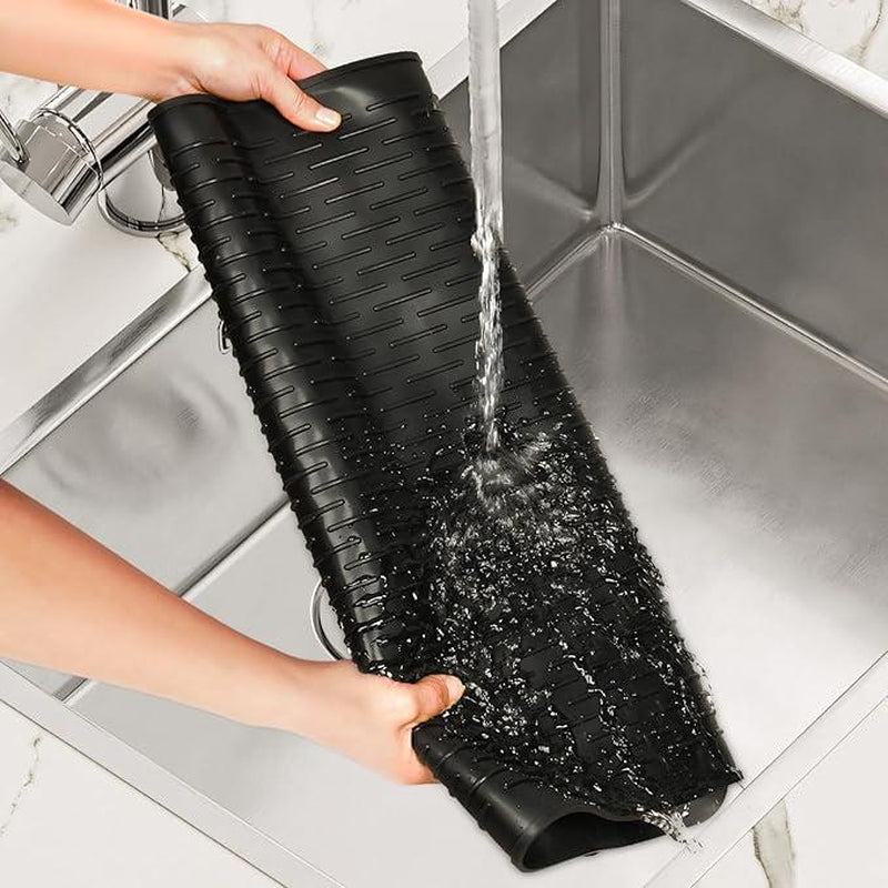 【TIKTOK TOP Seller】Heat Resistant Silicone Stove Cover Mat – Non-Slip Counter Protector, Cruel Summer Collection, Easy-To-Clean Kitchen Accessory for Summer Cooking & Back to School Dorm Use Waterproof Dish Drying Funky Kitchen Supplies