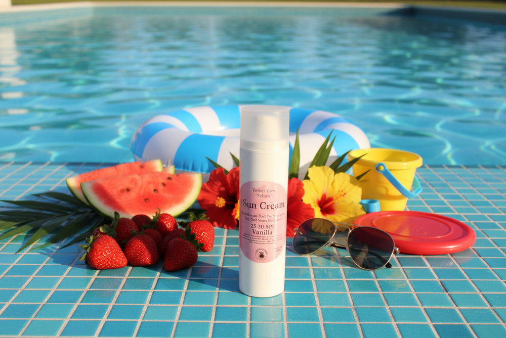 Tallow Sunscreen SPF | Natural Zinc Oxide Protection