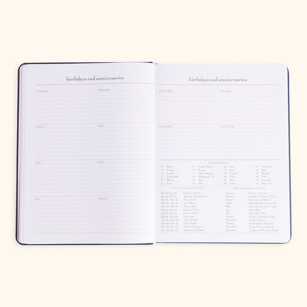 Mom Agenda Desktop 12-Month Planner 2026