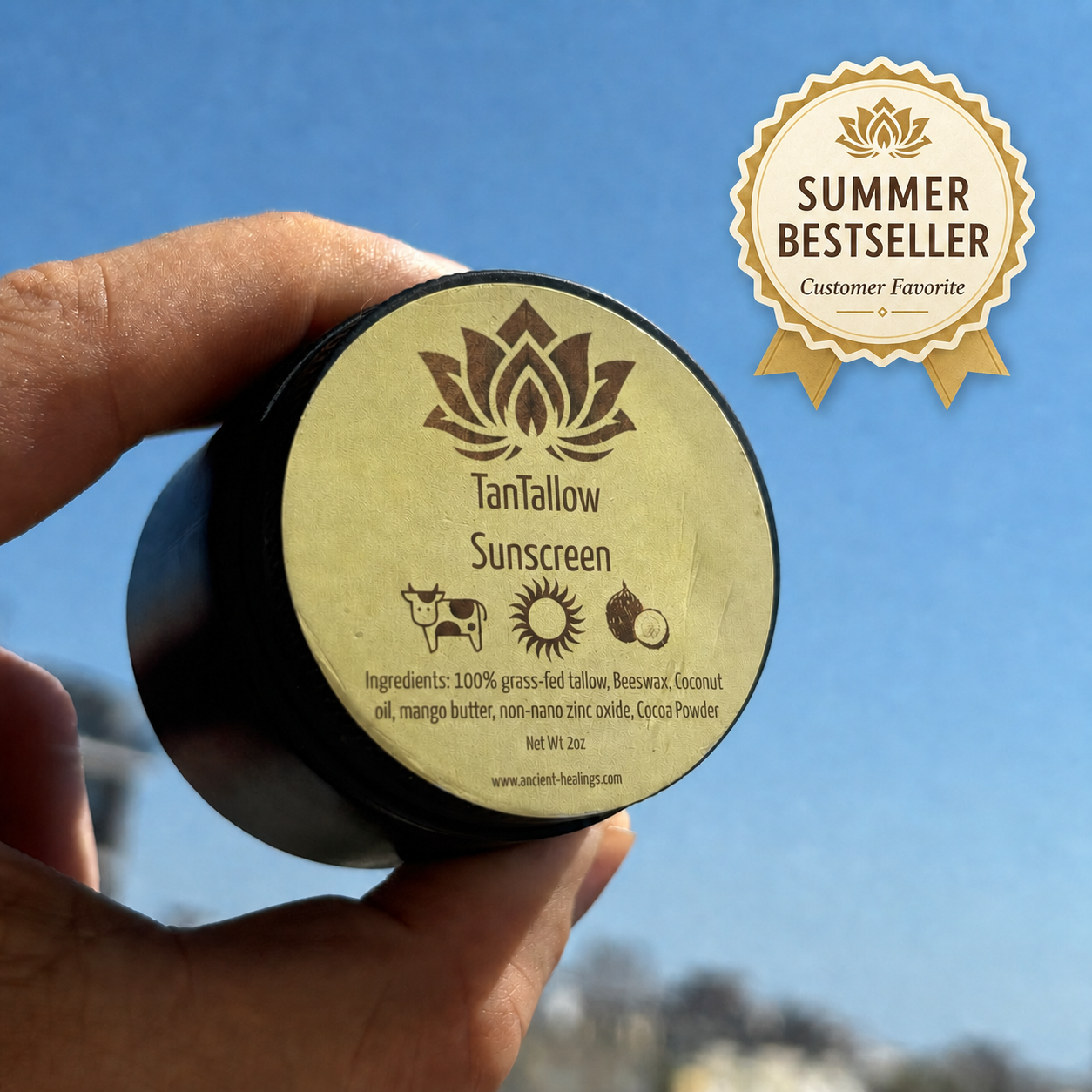 TanTallow Mineral Sunscreen